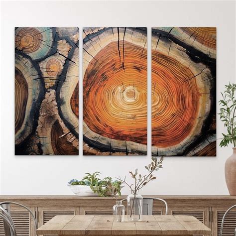 Tree Ring Art Print - Etsy