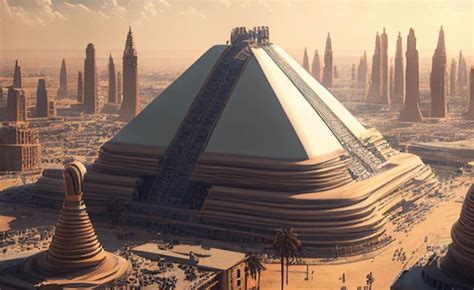 AI Generated Imagery Envisions Ancient Egyptian Architecture Today