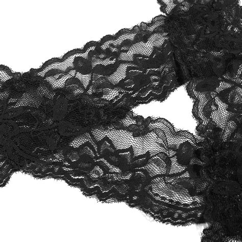 Mortilo Women Lingerie Set Two Piece Lace Bra And Panty Set Bralette Sleepwear Black M Walmart