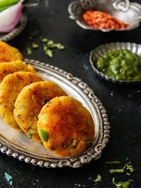 Easy Aloo Tikki Recipe Indian Potato Patty Cooking The Globe