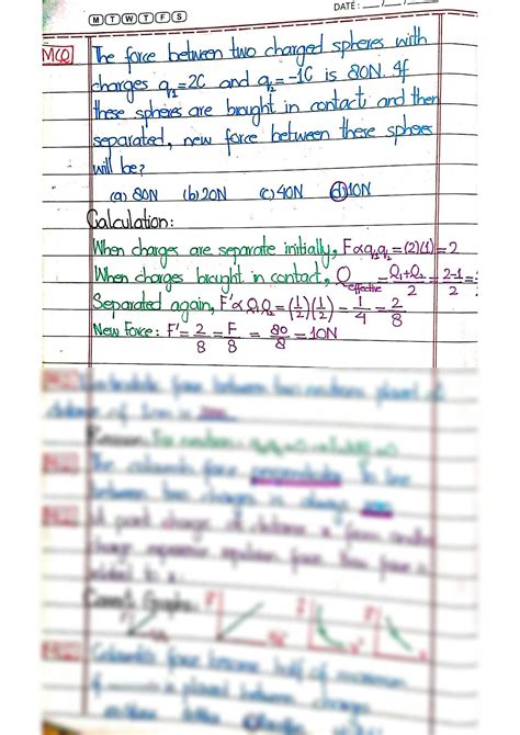 SOLUTION: 2nd year physics notes complete - Studypool 