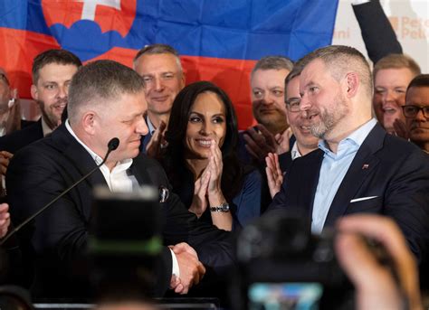 Election24 Peter Pellegrini Wins Presidential Election