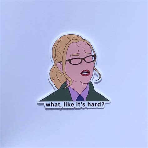 Elle Woods Sticker Legally Blonde Waterproof Ts For Etsy