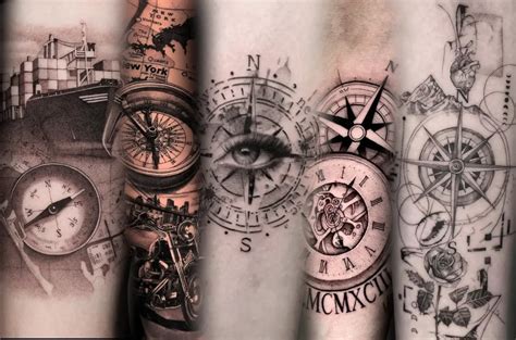 Significato Tatuaggio Bussola 97 Idee A Cui Ispirarsi 2023