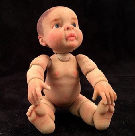 Free Stl File D Realistic Articulate Ball Jointed Miniature Baby Doll