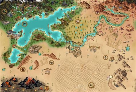 The Desert World Of Io Rimaginarymaps