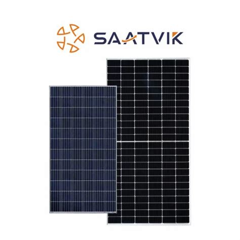 Monocrystalline Solar Panel Saatvik Mono Perc Cells Wp Wp