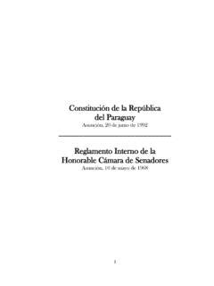 Constitución de la República del Paraguay constituci 243 n de la rep