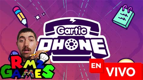 Dibujando En Gartic Phone Con Subs Rmzgames Youtube