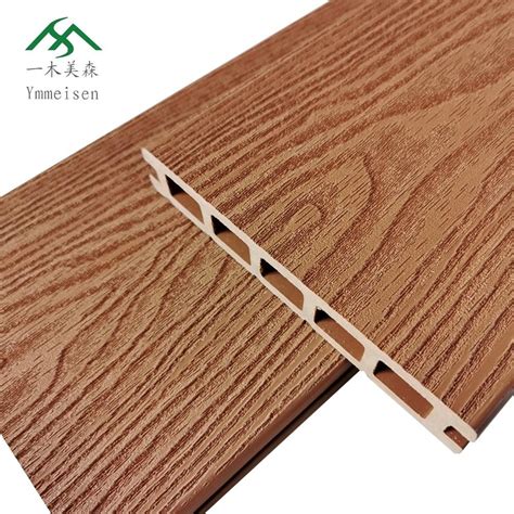 148mm X 25mm Hollow Wpc Decking Boards