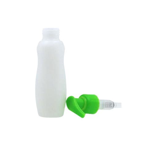 60ml Cosmetic Packaging HDPE Bottle With Lotion Pump China Lotion