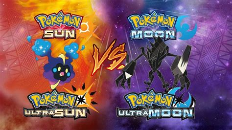 Sun And Moon Vs Ultra Sun And Moon Comparison Pokémon Amino