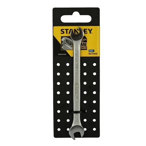 Stanley Stmt Double Open End Spanner Chrome Vanadium Steel Size