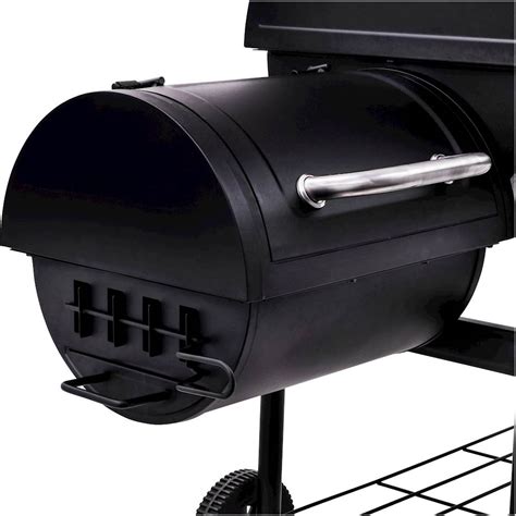 Best Buy Char Broil American Gourmet Deluxe Offset Smoker Black