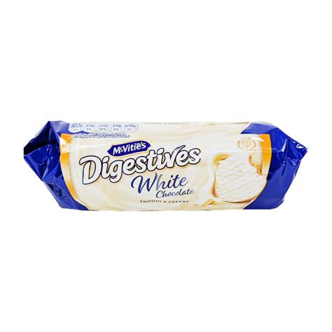 Mcvities Digestives White Chocolate 232g Blightys British Store