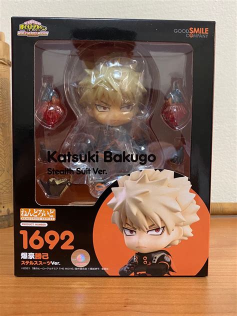 Nendoroid 1692 Katsuki Bakugo Stealth Suit Ver Hobbies Toys