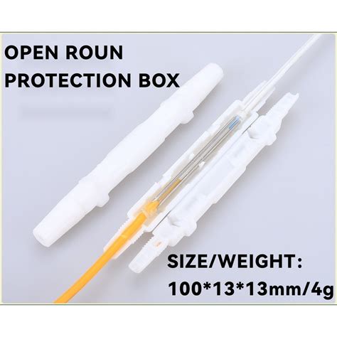 Pcs Fiber Optic Cable Protection Box Fiber Optic Protection Box