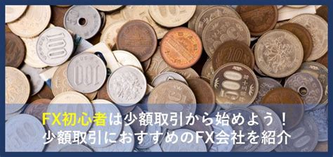 FX初心者は少額から始めよう低リスクな始め方と1通貨単位から少額取引できるおすすめFX会社を紹介 未来が見えるね研究所 未来研 横浜