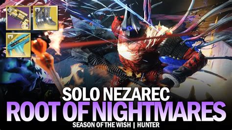 Solo Nezarec Hunter Root Of Nightmares Raid Destiny 2 YouTube