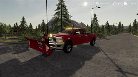 Fs19 Dodge 2020 Ram 2500 W Plow V1 Farming Simulator 19 Mods