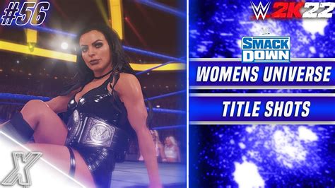 Wwe K Womens Universe Mode Title Shots Smackdown Youtube