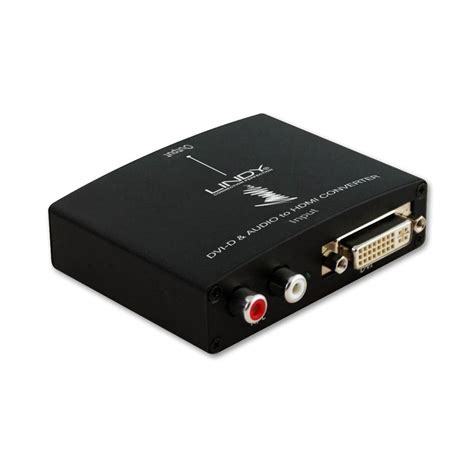 DVI-D & Audio To HDMI Converter - from LINDY UK