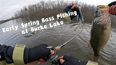 Early Spring Bass Fishing At Burke Lake Bass Manager The Best Bass