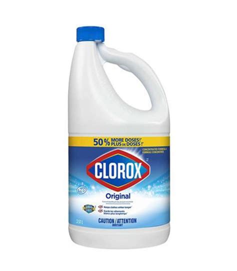 Cleaner Clorox Bleach Original 3 57l Noble Linen