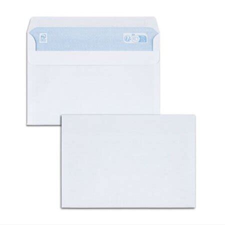 Bte 500 Enveloppes C6 114 X 162 Mm 80g Autocollantes Blanc Gpv La Poste