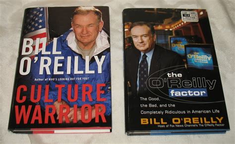 Bill O'Reilly's Culture Warrior &The O'Reilly Factor HB w cover