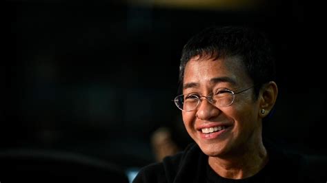 Philippines Nobel Peace Prize Winner Maria Ressa On Appeal To The