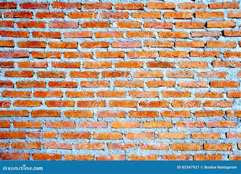 Fondo De La Textura Roja Del Modelo De La Pared De Ladrillo Grande Para