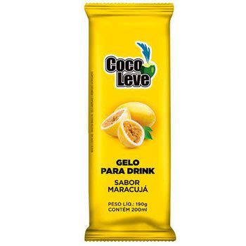 Primato Supermercado Gelo Coco Leve Ml Morango