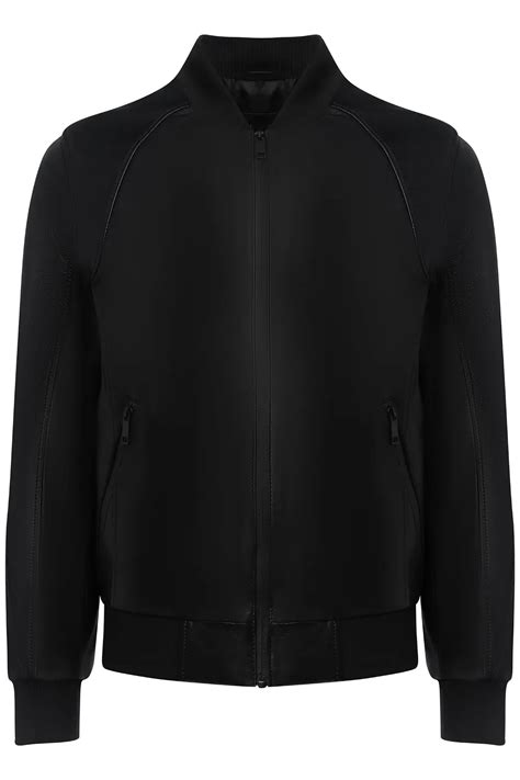 Кожаный бомбер Urban Fashion For Men 682262003 цены в Москве, купить ...