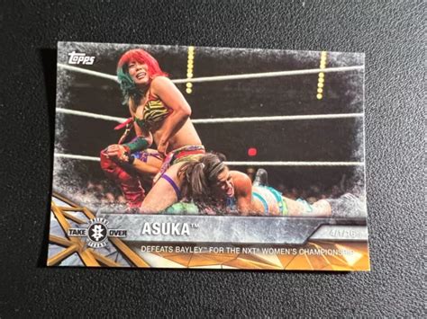 2017 TOPPS WWE Women S Division NXT Matchs And Moments NXT14 Asuka