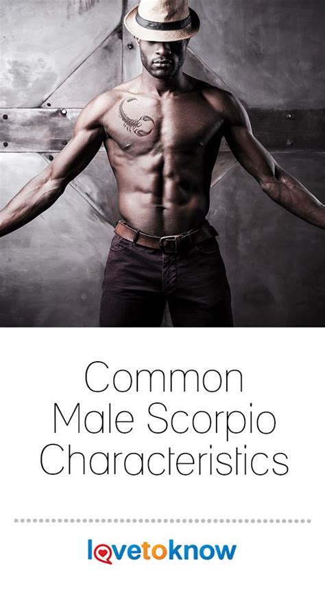 Common Male Scorpio Characteristics Lovetoknow Scorpio Man Characteristics Scorpio