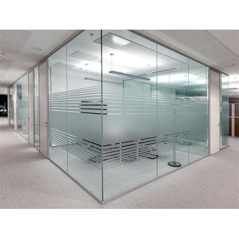 Modiguard Transparent Frameless Glass Office Partitions At Rs 350