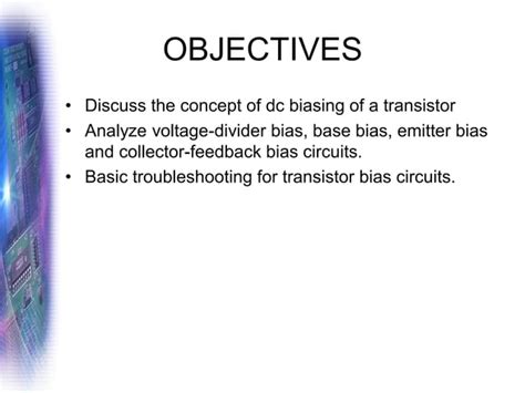 Dc Biasing Bipolar Junction Transistors Bjts Ppt