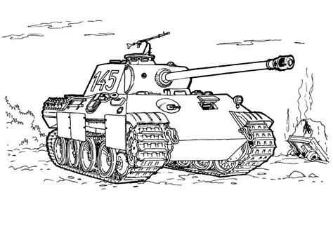 Army Tank Coloring Pages - Best Coloring Pages For Kids