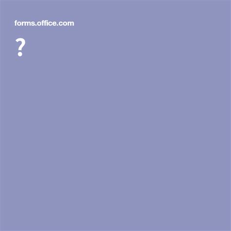 Microsoft Forms | Microsoft, Form, Page