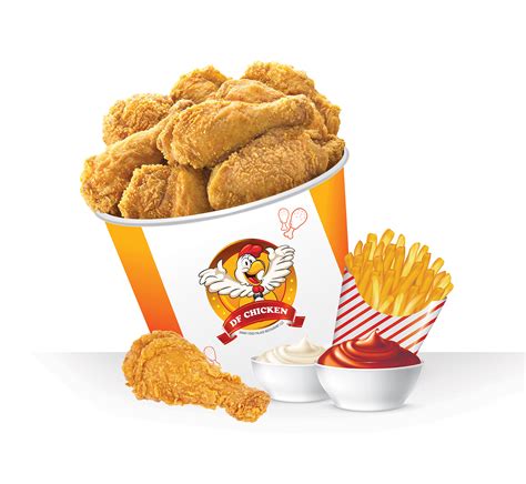 Broasted Chicken Bucket Behance