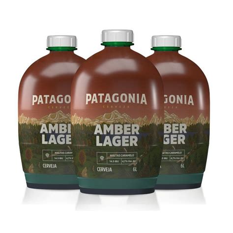 Kit Barris Perfectdraft Patagonia Amber Lager 6l 3 Unidades Empório