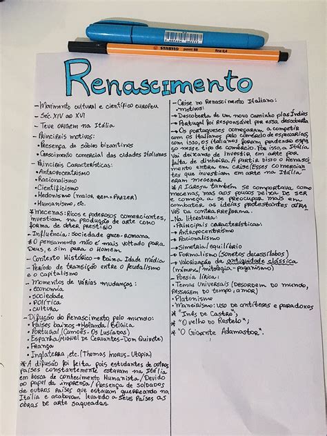 Renascimento E Humanismo 7 Ano BRAINCP