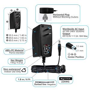 Amazon Chanzon V A Ul Listed W Ac Dc Switching Power Supply