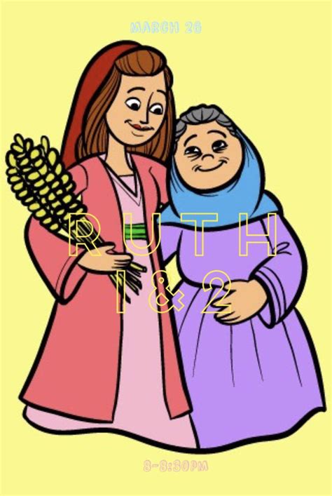 Ruth And Naomi Clipart at GetDrawings | Free download