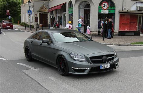 Mercedes Benz Cls 63 Amg Matt Matte Black Schwarz Mycedes Flickr