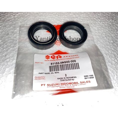 Jual Seal Sil Shock Depan Set Suzuki Bebek Matic Original Sgp Cocok