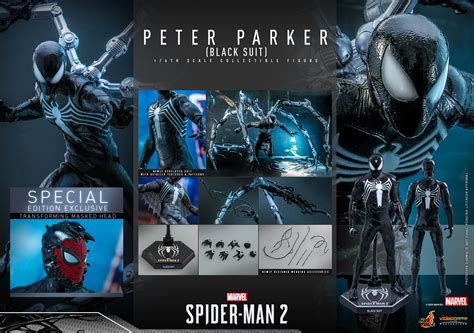Figura Da Hot Toys Mostra Traje De Peter Parker O Simbionte Em Marvel S Spider Man Psx