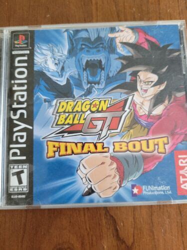 Dragon Ball Gt Final Bout Sony Playstation Ubuy India