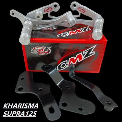 Jual Footstep Underbone Kharisma Pijakan Kaki Road Race Drag Supra X